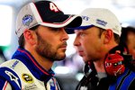 Jimmie Johnson (Hendrick) und Crewchief Chad Knaus