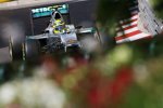 Nico Rosberg (Mercedes) war im letzten Freien Training am Samstag in Monaco der Schnellste.