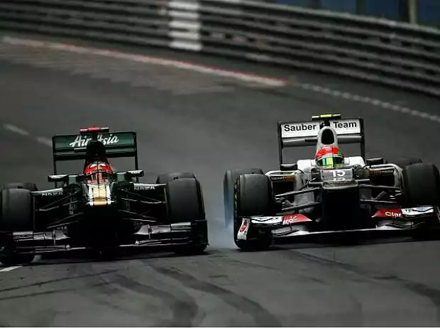 Titel-Bild zur News: Heikki Kovalainen, Sergio Perez