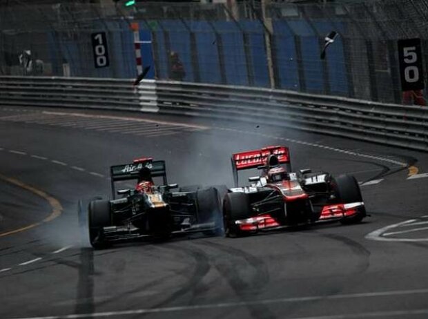 Titel-Bild zur News: Heikki Kovalainen, Jenson Button