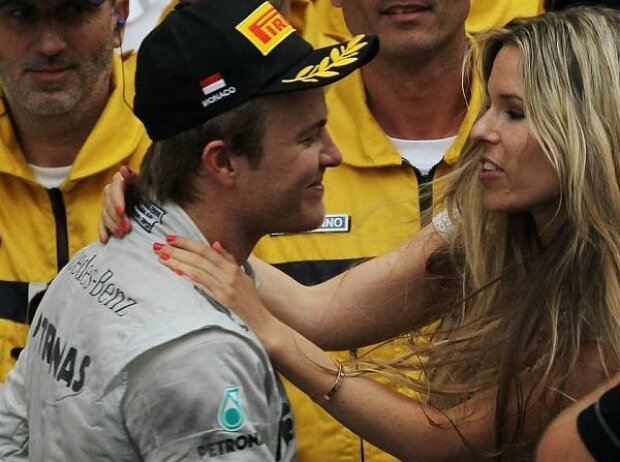 Titel-Bild zur News: Nico Rosberg mit seiner Vivian