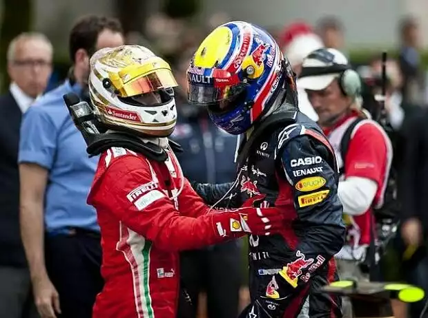 Mark Webber, Fernando Alonso Titel-Bild zur News: Mark Webber, Fernando Alonso