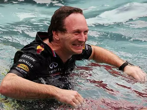 Christian Horner (Red-Bull-Teamchef), Mark Webber Titel-Bild zur News: Christian Horner (Red-Bull-Teamchef), Mark Webber