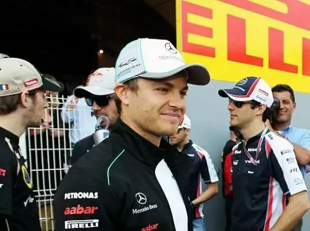 Nico Rosberg, Timo Glock Titel-Bild zur News: Nico Rosberg, Timo Glock