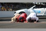 Ashley Judd, Dario Franchitti und Chip Ganassi 