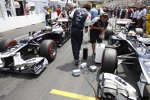 Bruno Senna (Williams) und Pastor Maldonado (Williams) 