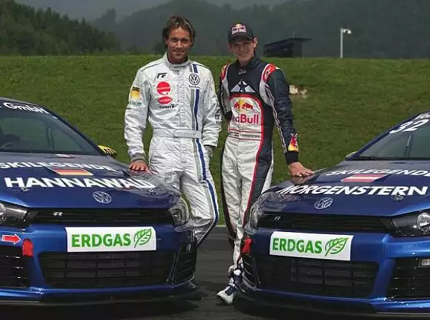 Sven Hannawald, Thomas Morgenstern Titel-Bild zur News: Sven Hannawald, Thomas Morgenstern