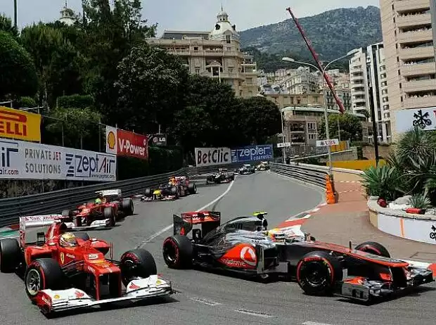 Titel-Bild zur News: Lewis Hamilton, Fernando Alonso