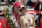 Dario Franchitti (Ganassi) und Ashley Judd