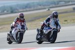 Marco Melandri vor Jonathan Rea 