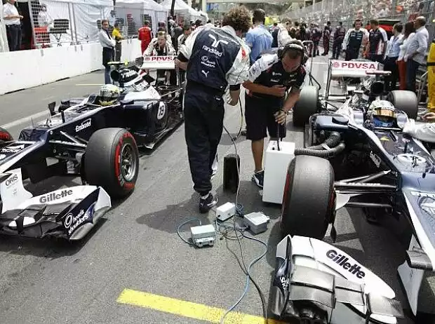 Titel-Bild zur News: Bruno Senna, Pastor Maldonado