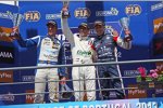 Alain Menu (Chevrolet), Pepe Oriola (Tuenti) und Tom Coronel (ROAL) 