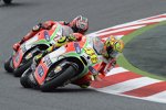 Valentino Rossi vor Nicky Hayden 