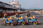 Alex Marquez, Alex Rins und Miguel Oliveira 