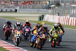 Kampfgruppe im Moto3-Rennen