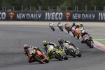 Marc Marquez vor Andrea Iannone und Thomas Lüthi 