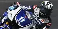 Bild zum Inhalt: Yamaha: Erfreulicher Test in Aragon