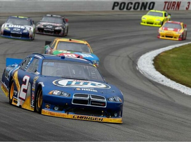 Brad Keselowski, Kyle Busch Brad Keselowski, Kyle Busch