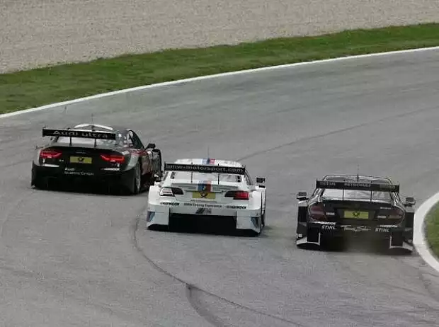 Edoardo Mortara, Martin Tomczyk, Gary Paffett Titel-Bild zur News: Edoardo Mortara, Martin Tomczyk, Gary Paffett