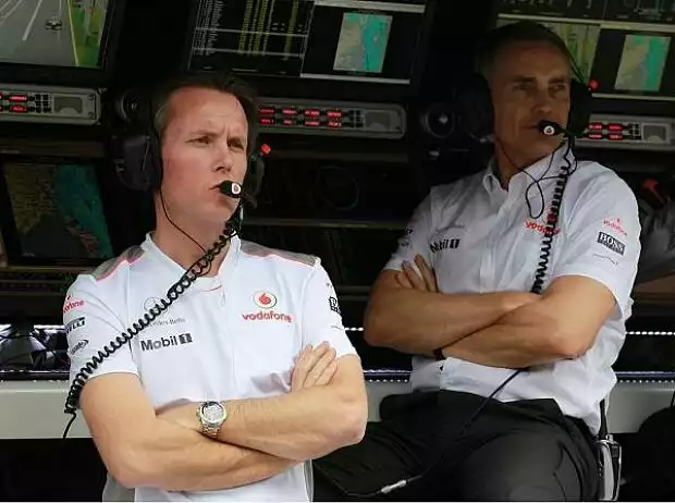 Sam Michael, Martin Whitmarsh (Teamchef) Titel-Bild zur News: Sam Michael, Martin Whitmarsh (Teamchef)
