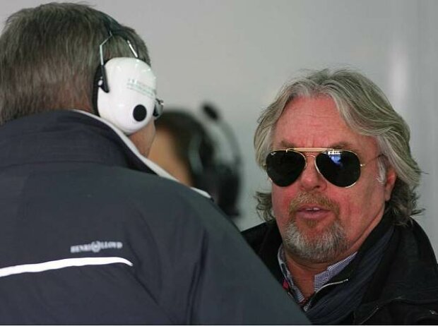 Titel-Bild zur News: Nico Rosberg, Ross Brawn (Mercedes-Teamchef)