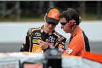 Joey Logano und Crewchief Jason Ratcliff