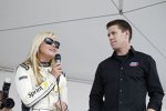 Carl Edwards und Miss Sprint Cup Kristen Beat