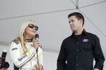 Carl Edwards und Miss Sprint Cup Kristen Beat