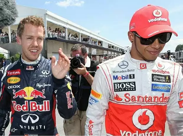 Sebastian Vettel, Lewis Hamilton Titel-Bild zur News: Sebastian Vettel, Lewis Hamilton