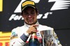 Perez auf dem Podium: "Hoffentlich geht es so weiter"
