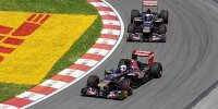 Bild zum Inhalt: Toro Rosso ohne Punkte: Einfach zu langsam