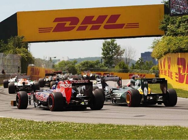 Titel-Bild zur News: Daniel Ricciardo, Heikki Kovalainen