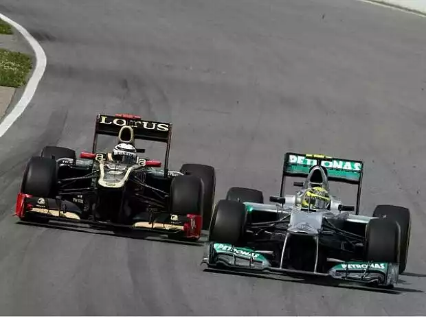 Nico Rosberg, Kimi Räikkönen Titel-Bild zur News: Nico Rosberg, Kimi Räikkönen
