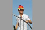 Nico Rosberg (Mercedes) fieberte mit der deutschen Nationalmannschaft, die den EM-Auftakt gegen Portugal mit 1:0 gewann