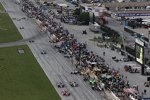 Action in der Pitlane des Texas Motor Speedway