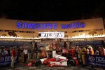 Justin Wilson und das Team von Dale Coyne Racing in der Victory Lane