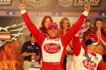 Justin Wilson in der Victory Lane 