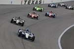 Alex Tagliani (Herta), Dario Franchitti (Ganassi), Scott Dixon (Ganassi), Graham Rahal (Ganassi) und James Hinchcliffe (Andretti) 