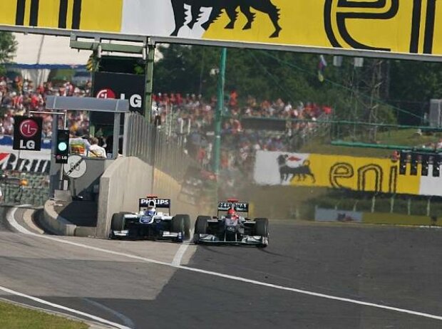 Michael Schumacher, Rubens Barrichello Michael Schumacher, Rubens Barrichello