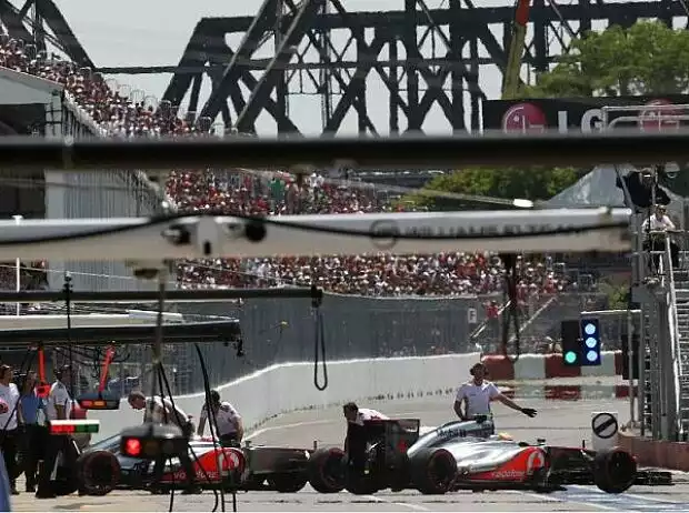 Lewis Hamilton, Jenson Button Titel-Bild zur News: Lewis Hamilton, Jenson Button