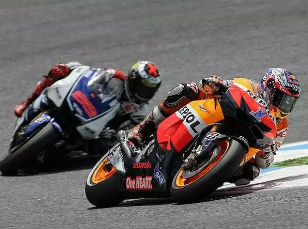 Jorge Lorenzo, Casey Stoner Titel-Bild zur News: Jorge Lorenzo, Casey Stoner