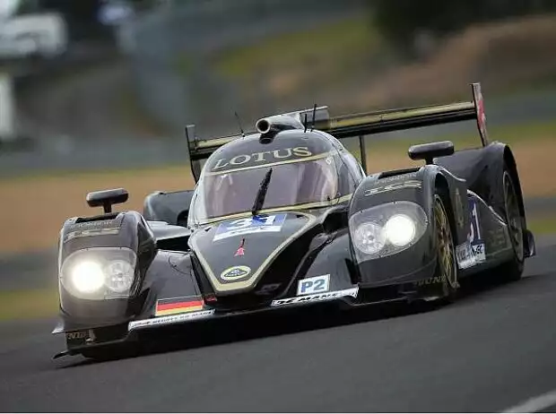 LMP2-Lotus mit Holzer/Schultis/Moro Titel-Bild zur News: LMP2-Lotus mit Holzer/Schultis/Moro