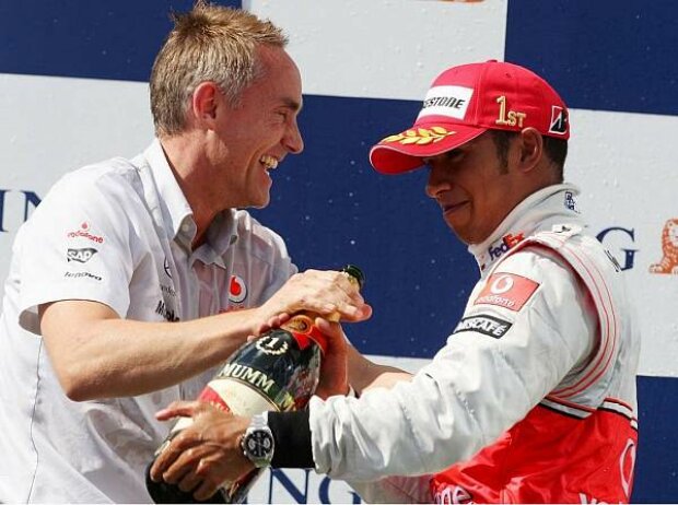 Titel-Bild zur News: Martin Whitmarsh (Teamchef, McLaren), Lewis Hamilton
