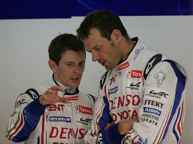 Anthony Davidson und Alexander Wurz Anthony Davidson und Alexander Wurz
