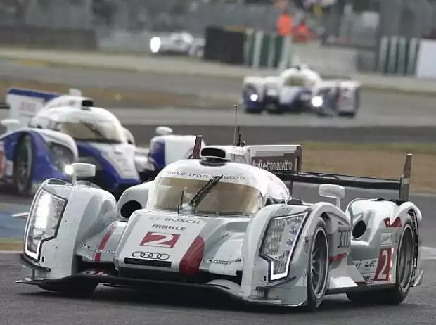 Titel-Bild zur News: Allan McNish, Tom Kristensen, Rinaldo Capello