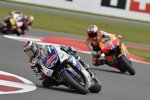 Jorge Lorenzo vor Casey Stoner 