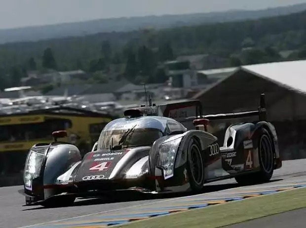Mike Rockenfeller, Marco Bonanomi, Oliver Jarvis Titel-Bild zur News: Mike Rockenfeller, Marco Bonanomi, Oliver Jarvis