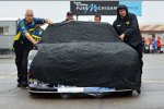 Der Roush-Ford von Matt Kenseth während der Regenverzögerung