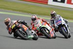 Alvaro Bautista vor Nicky Hayden und Jorge Lorenzo 