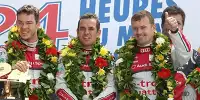 Mike Rockenfeller, Marco Bonanomi, Oliver Jarvis, Tom Kristensen, Rinaldo Capello, Allan McNish, Benoit Treluyer, Marcel Fässler